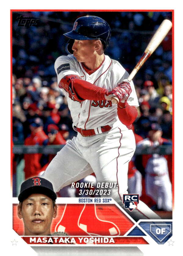 2023 Topps Update Series #US5 Masataka Yoshida NM-MT Red Sox Rookie Deb ID:67628