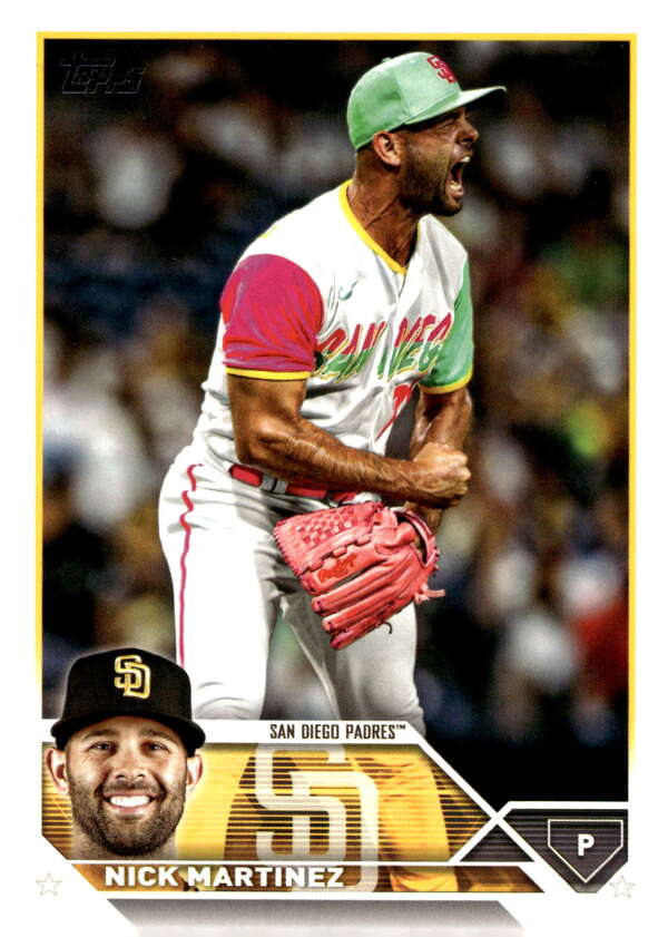 2023 Topps Update Series #US10 Nick Martinez NM-MT Padres ID:67631