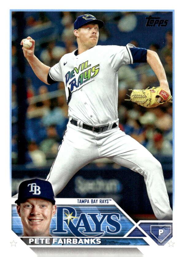 2023 Topps Update Series #US16 Pete Fairbanks NM-MT Rays ID:73842