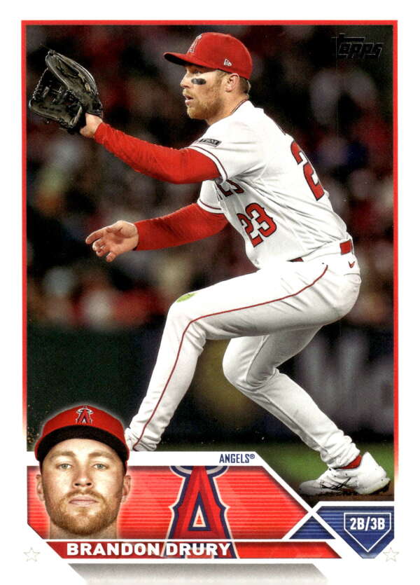 2023 Topps Update Series #US22 Brandon Drury NM-MT Angels ID:67635