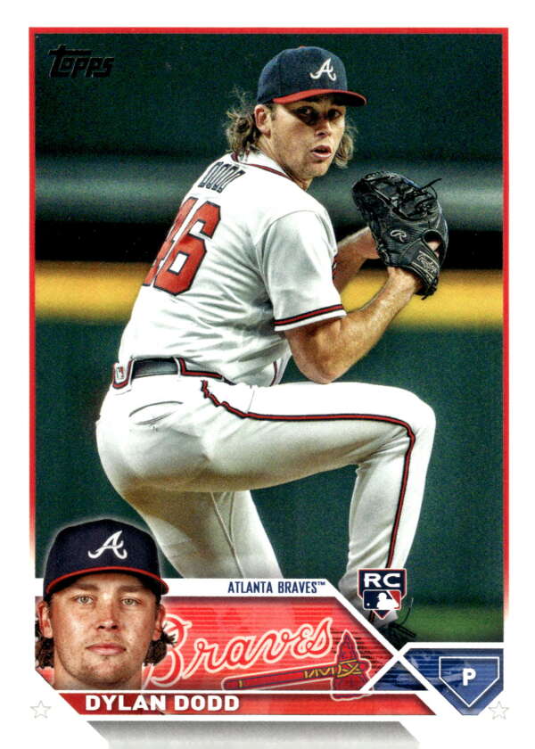 2023 Topps Update Series #US51 Dylan Dodd NM-MT RC Rookie Braves ID:67641