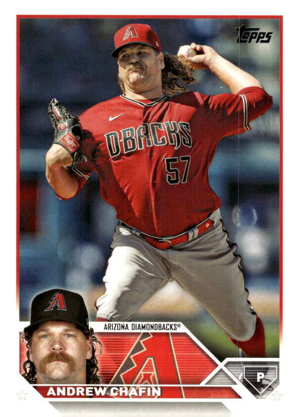 2023 Topps Update Series #US62 Andrew Chafin NM Near Mint Diamondbacks ID:64504