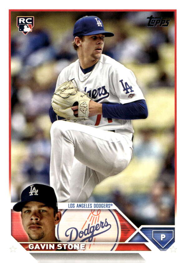 2023 Topps Update Series #US70 Gavin Stone NM-MT RC Rookie Dodgers ID:67033