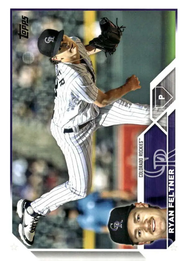 2023 Topps Update Series #US84 Ryan Feltner NM-MT Rockies ID:67647