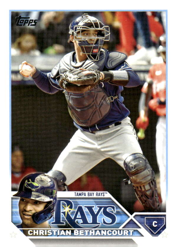 2023 Topps Update Series #US94 Christian Bethancourt NM-MT Rays ID:81181