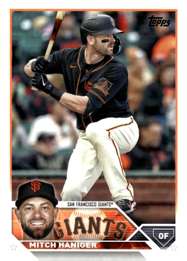 2023 Topps Update Series #US108 Mitch Haniger NM-MT Giants ID:67651