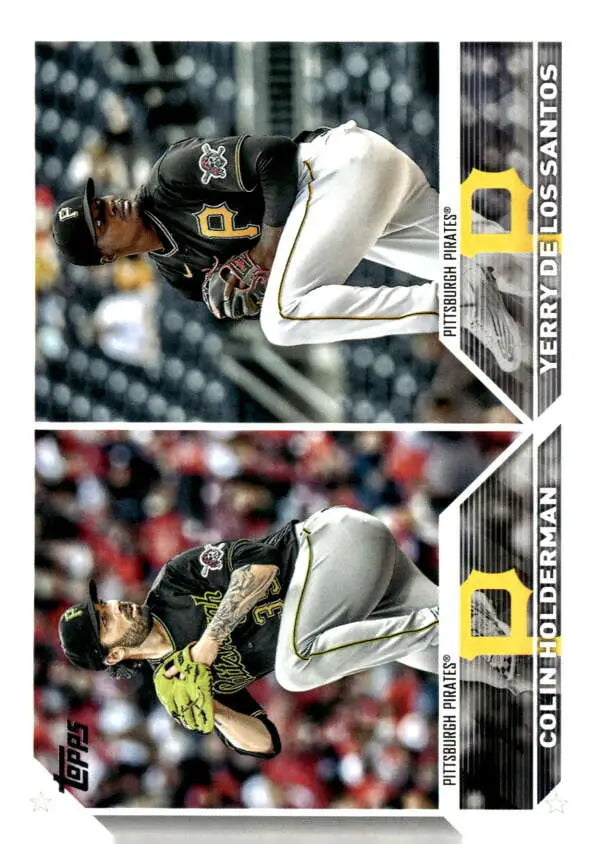 2023 Topps Update Series #US109 Colin Holderman/Yerry De Los Santos NM- ID:67652