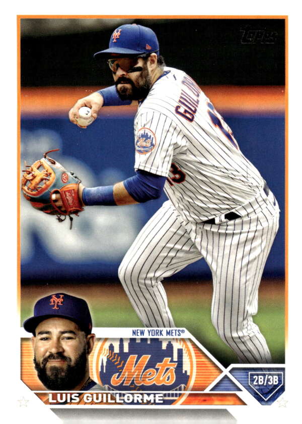 2023 Topps Update Series #US121 Luis Guillorme NM-MT Mets ID:67654