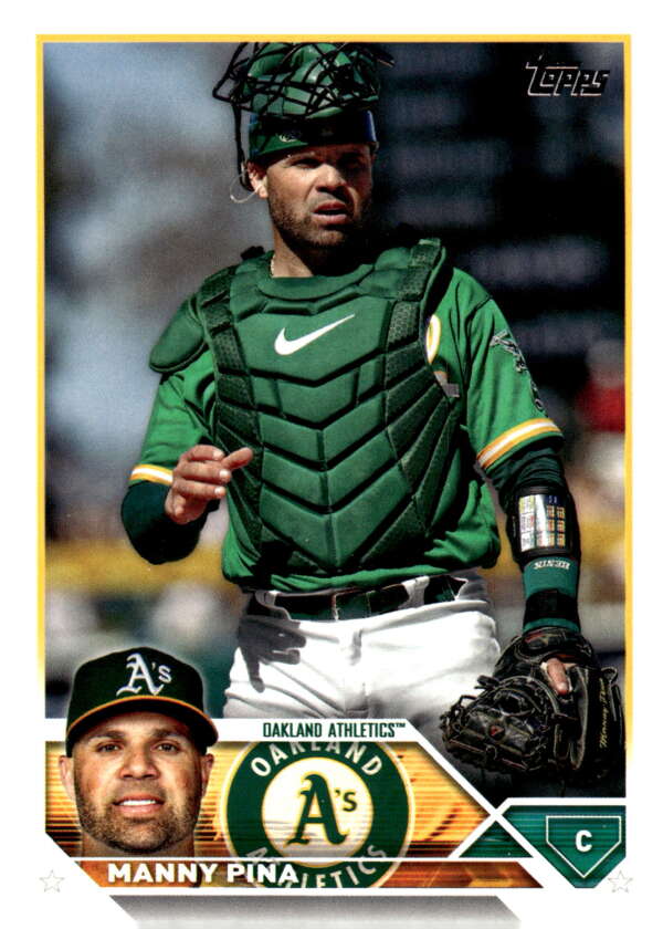 2023 Topps Update Series #US127 Manny Pina NM-MT Athletics ID:67656