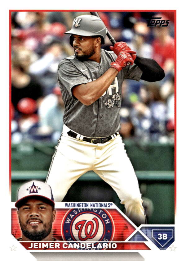 2023 Topps Update Series #US129 Jeimer Candelario NM-MT Nationals ID:67002
