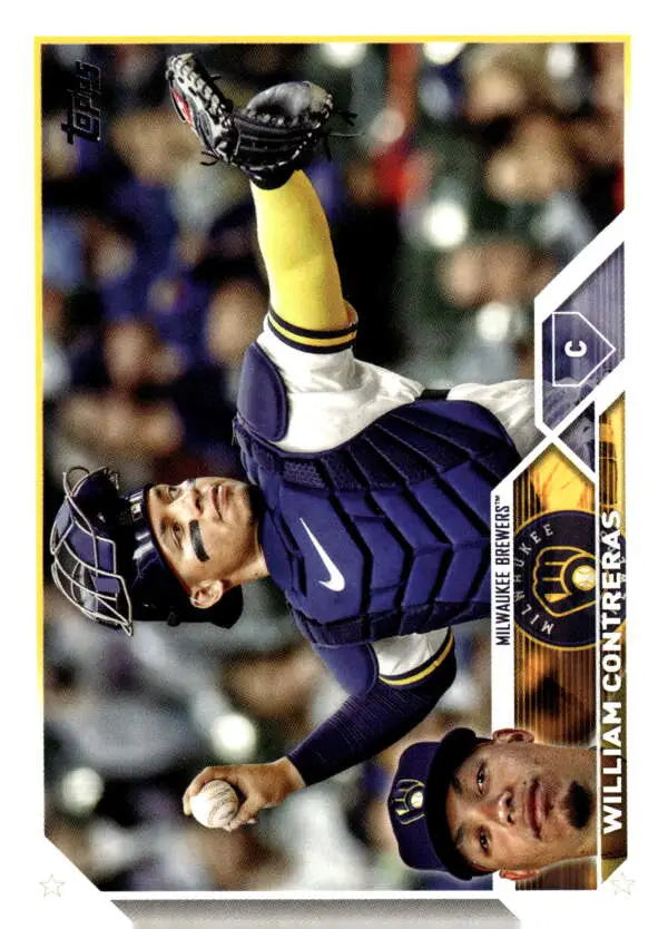 2023 Topps Update Series #US197 William Contreras NM-MT Brewers ID:63867
