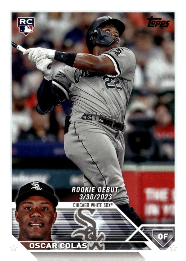 2023 Topps Update Series #US205 Oscar Colas NM Near Mint White Sox Rook ID:65754