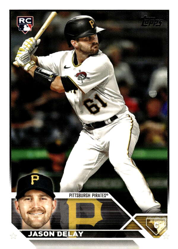 2023 Topps Update Series #US220 Jason Delay NM-MT RC Rookie Pirates ID:66990