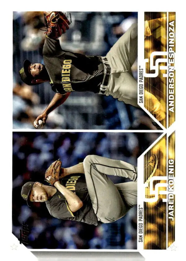2023 Topps Update Series #US265 Jared Koenig/Anderson Espinoza NM Near ID:64569