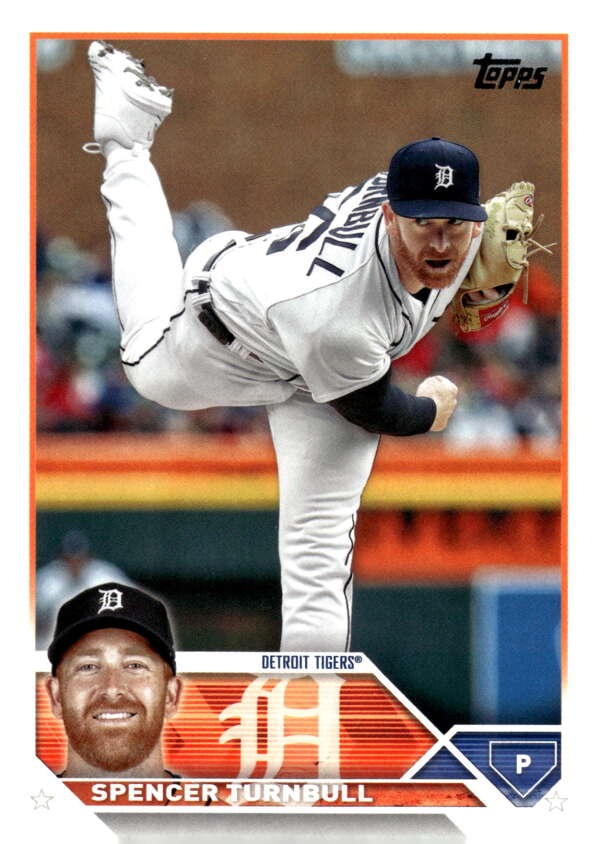 2023 Topps Update Series #US291 Spencer Turnbull NM-MT Tigers ID:73896