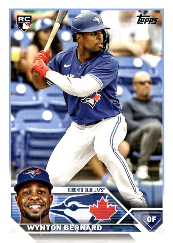 2023 Topps Update Series #US293 Wynton Bernard NM-MT RC Rookie Blue Jay ID:67016