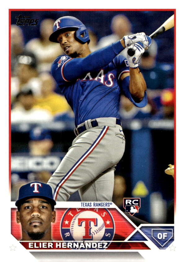 2023 Topps Update Series #US304 Elier Hernandez NM Near Mint RC Rookie ID:64578