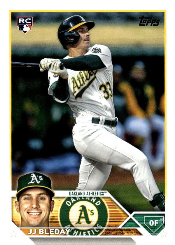 2023 Topps Update Series #US330 JJ Bleday NM-MT RC Rookie Athletics ID:67039
