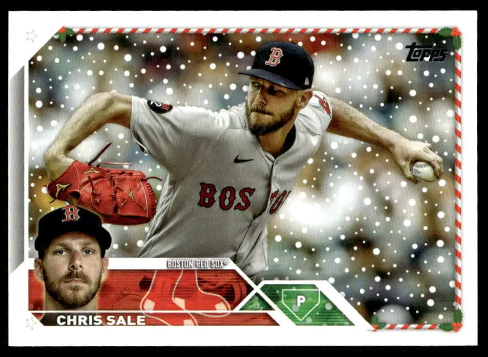 2023 Topps Holiday #H5 Chris Sale NM Near Mint Red Sox ID:65849