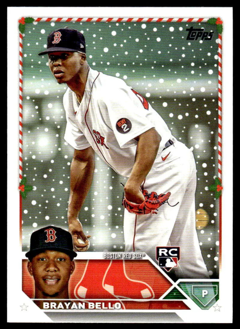 2023 Topps Holiday #H141 Brayan Bello NM Near Mint RC Rookie Red Sox ID:66368