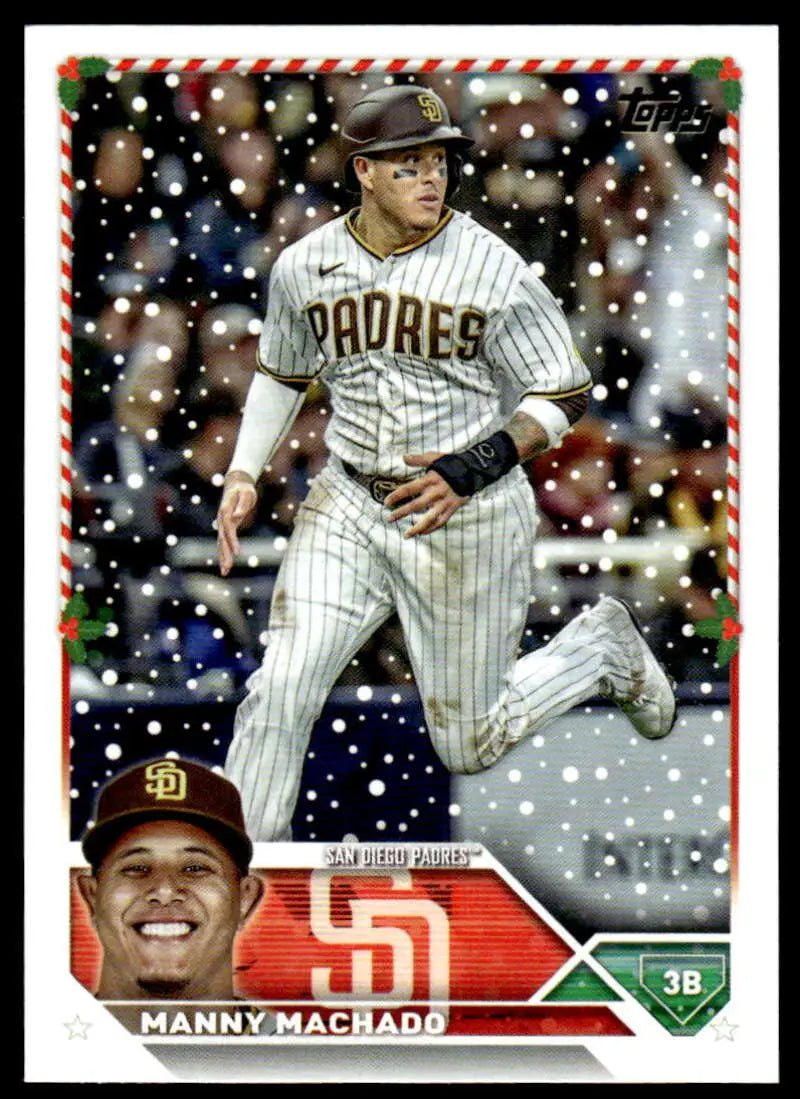 2023 Topps Holiday #H169 Manny Machado NM Near Mint Padres ID:66561