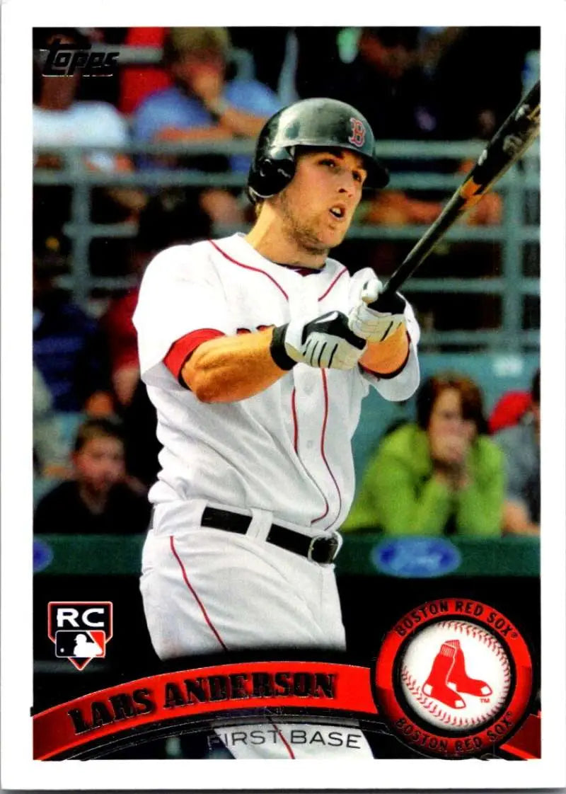 2011 Topps #254 Lars Anderson NM-MT RC Rookie Red Sox ID:18173