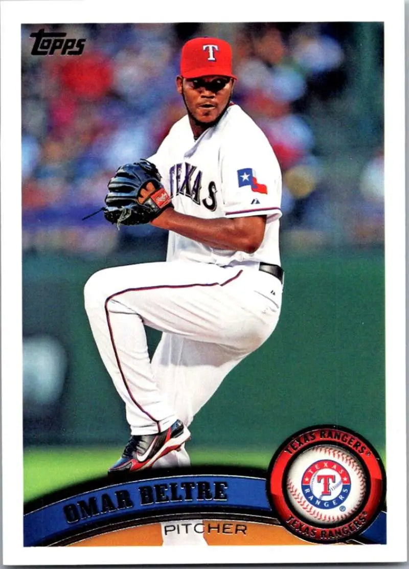 2011 Topps #621 Omar Beltre NM-MT Rangers