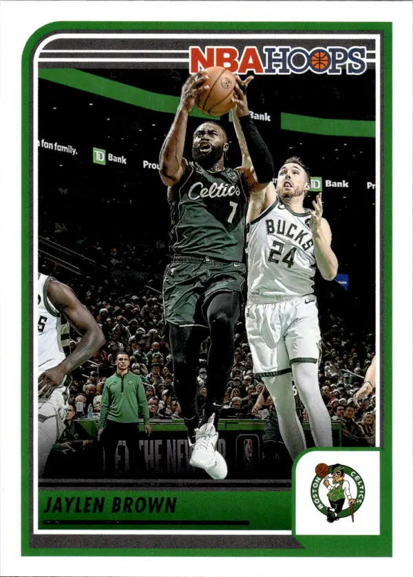 2023-24 Panini Hoops #60 Jaylen Brown NM Near Mint Celtics ID:65525