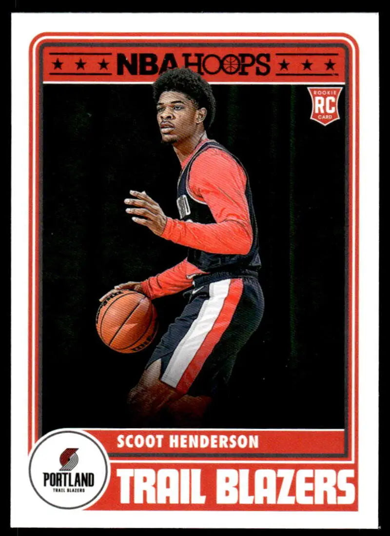 2023-24 Panini Hoops #297 Scoot Henderson NM-MT Blazers ID:68367