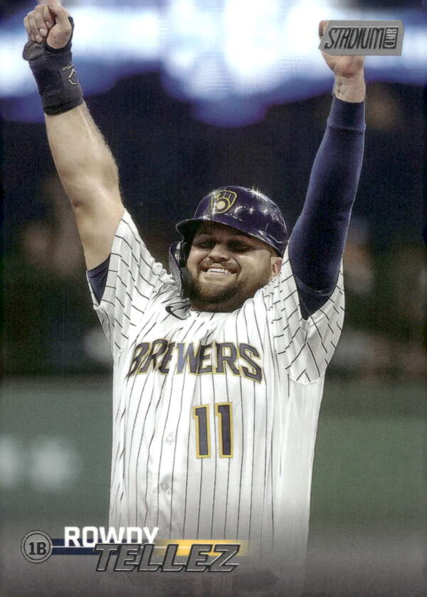 2023 Topps Stadium Club #41 Rowdy Tellez NM-MT Brewers ID:67583