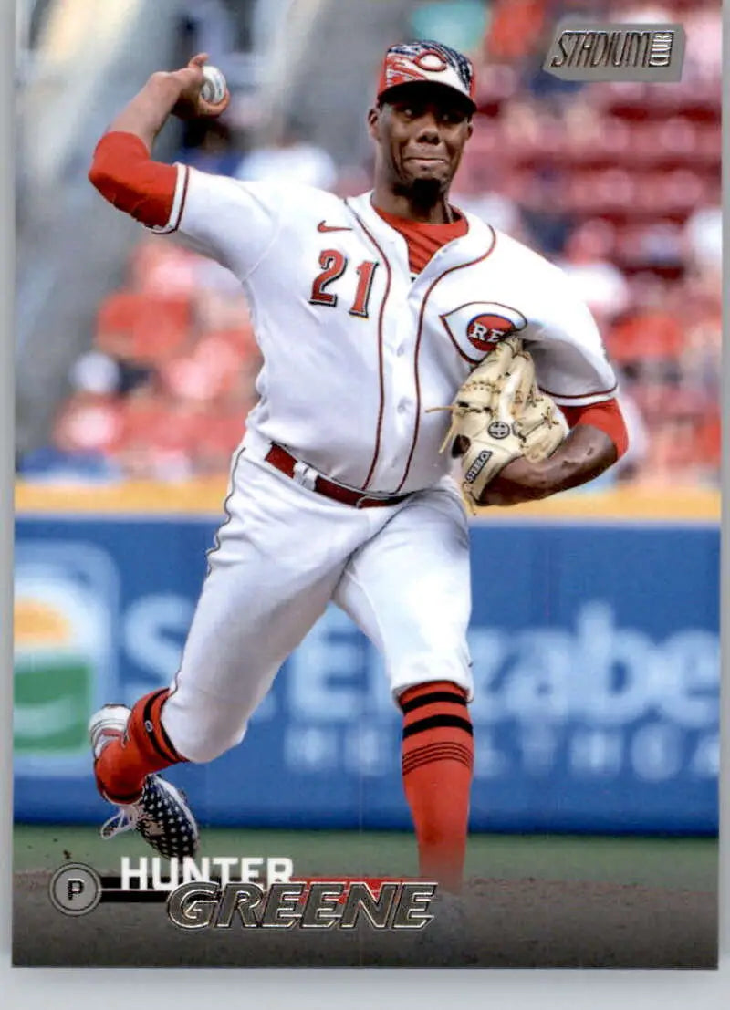 2023 Topps Stadium Club #176 Hunter Greene NM-MT Reds ID:67901