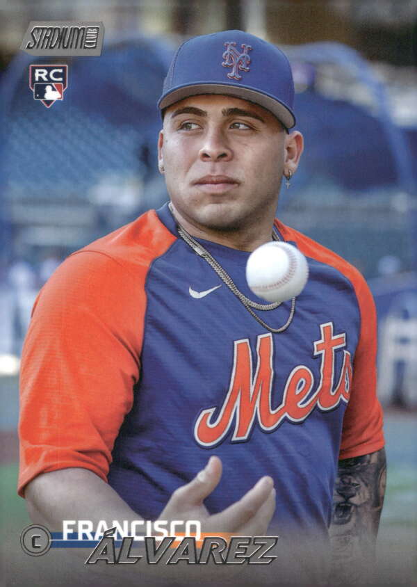 2023 Topps Stadium Club #207 Francisco Alvarez NM-MT RC Rookie Mets ID:67599