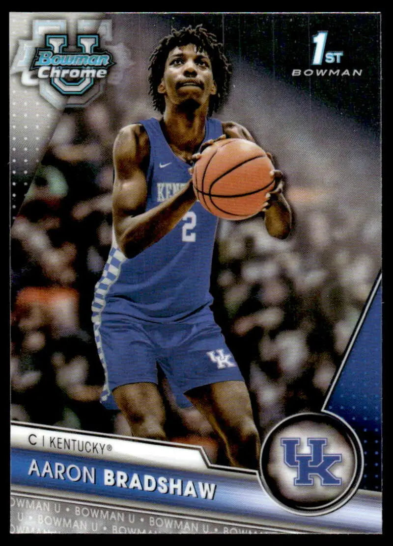 2023-24 Bowman University Chrome #42 Aaron Bradshaw NM-MT ID:68731