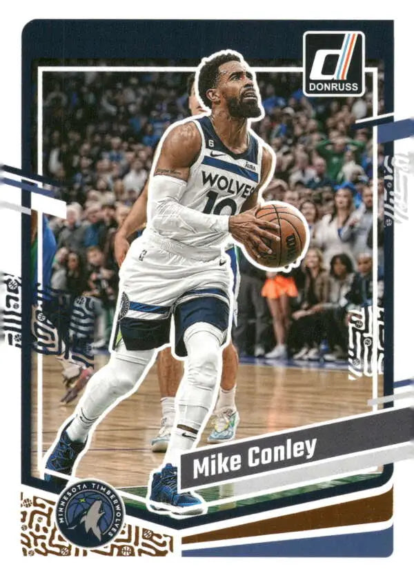 2023-24 Donruss #13 Mike Conley NM-MT Timberwolves ID:70574