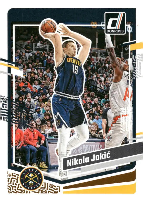2023-24 Donruss #58 Nikola Jokic NM-MT Nuggets ID:75355