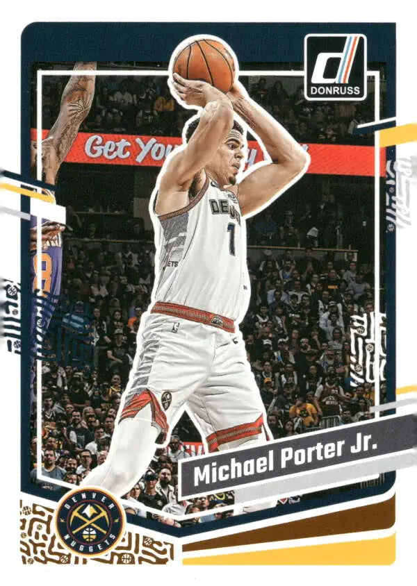 2023-24 Donruss #154 Michael Porter Jr. NM-MT Nuggets ID:70641