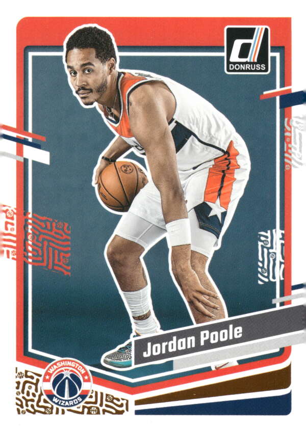 2023-24 Donruss #177 Jordan Poole NM-MT Wizards ID:70279