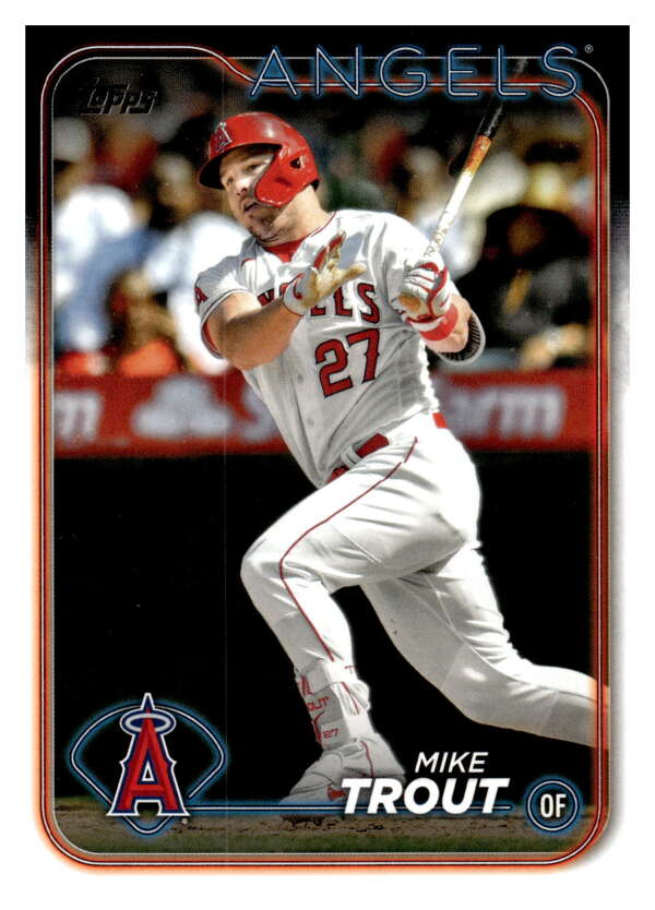 2024 Topps #27 Mike Trout NM-MT Angels ID:71106