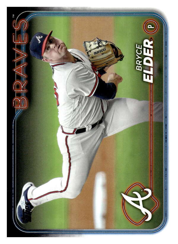 2024 Topps #48 Bryce Elder NM-MT Braves ID:73914