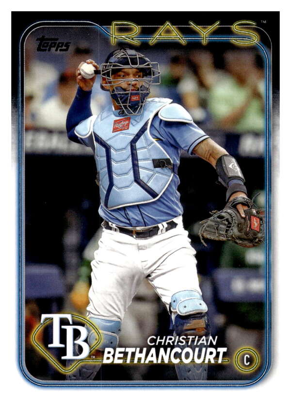2024 Topps #96 Christian Bethancourt NM-MT Rays ID:68274