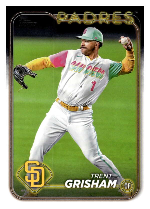 2024 Topps #157 Trent Grisham NM-MT Padres ID:73927