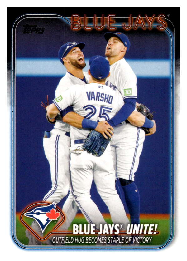 2024 Topps #167 George Springer NM-MT Blue Jays Checklist ID:68312