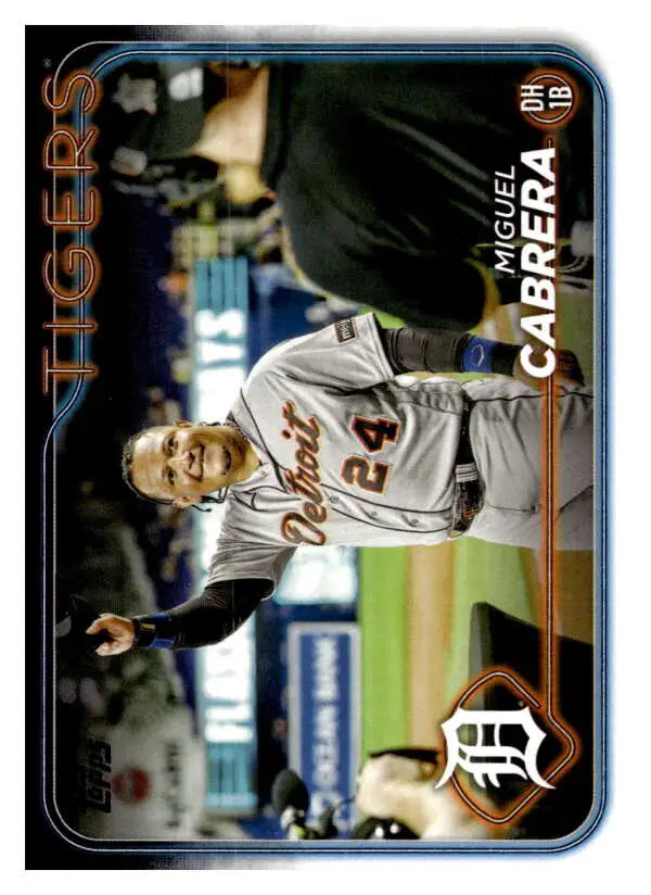 2024 Topps #201 Miguel Cabrera NM-MT Tigers ID:71170