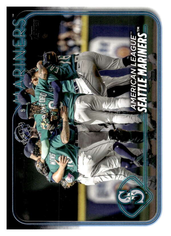 2024 Topps #241 Seattle Mariners NM-MT Mariners Team Card ID:71185