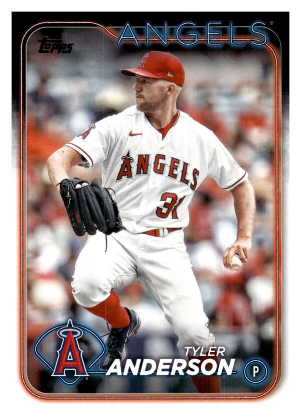 2024 Topps #248 Tyler Anderson NM-MT Angels ID:71188