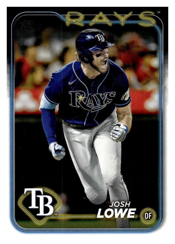 2024 Topps #253 Josh Lowe NM-MT Rays ID:68348