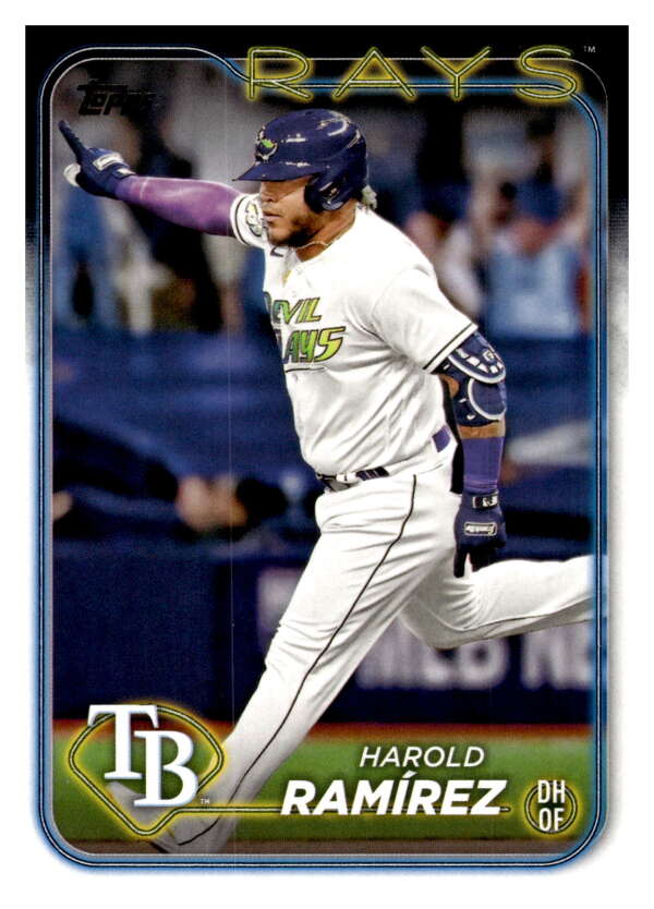 2024 Topps #256 Harold Ramirez NM-MT Rays ID:68349