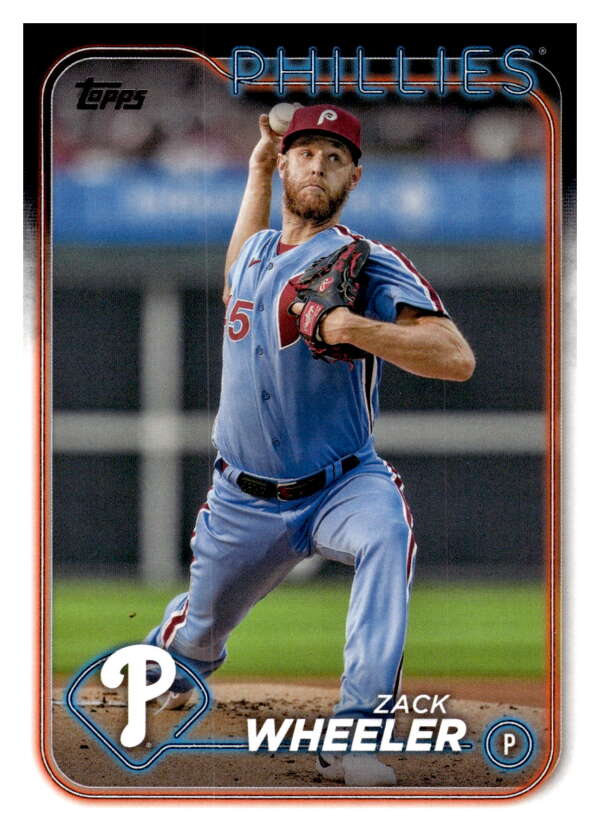 2024 Topps #262 Zack Wheeler NM-MT Phillies ID:68350
