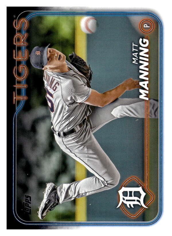 2024 Topps #277 Matt Manning NM-MT Tigers ID:68785