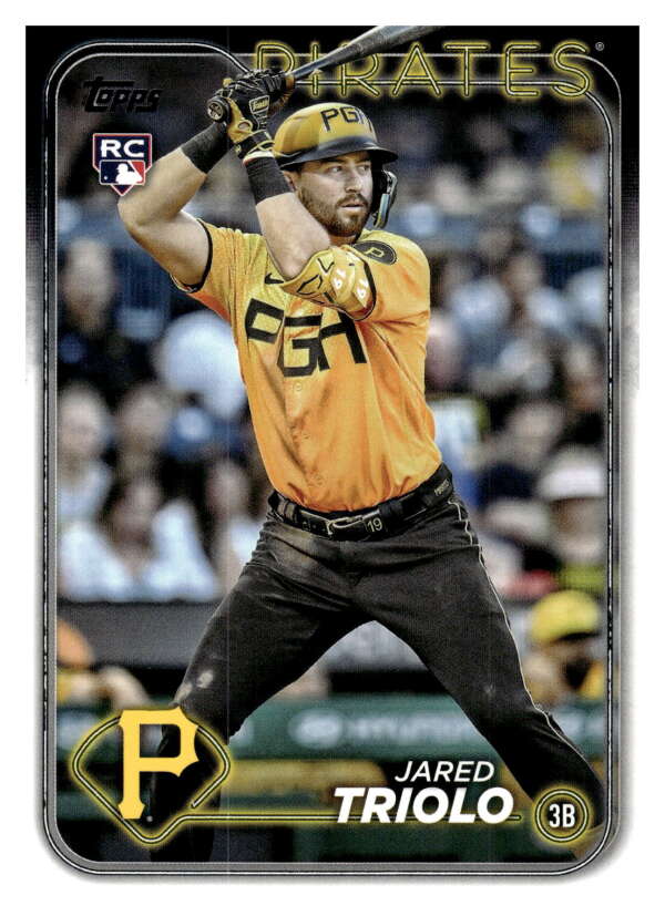 2024 Topps #281 Jared Triolo NM-MT RC Rookie Pirates ID:68392